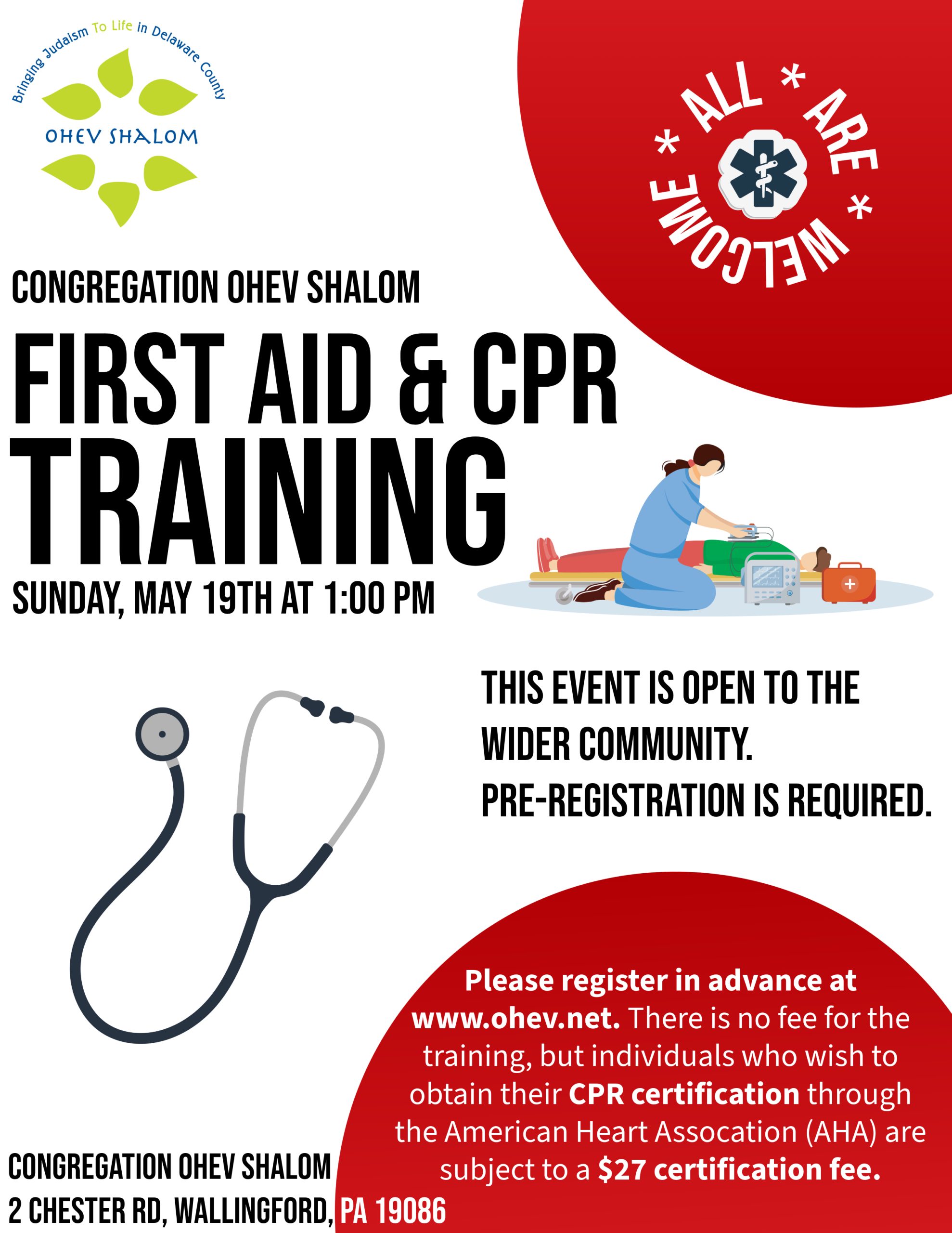 First Aid and CPR Training with Janelle Pyle